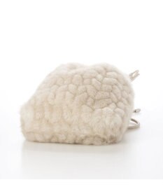 UNBILLION カシュカシュ cachecache / ミンク風カットファー巾着ミニバッグ