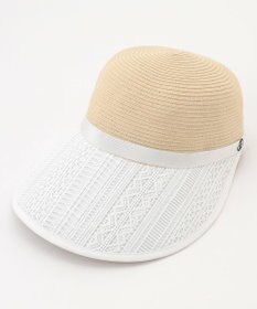 23区GOLF 【WOMEN】ブレードキャップ　UV対策紫外線対策に！日常使いもしやすいレースデザイン