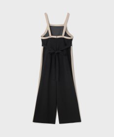 GRACE CONTINENTAL トリアセバイカラーサロペット