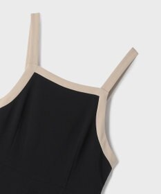 GRACE CONTINENTAL トリアセバイカラーサロペット