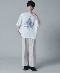 WEGO トロミドルマンフラワーモチーフT（S）