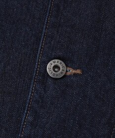 AMERICAN HOLIC ノーカラーデニムカバーオール