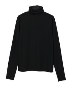 Green Parks カットリブタートルネックプルオーバー