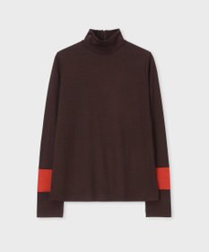 Paul Smith コントラストカラー ハイネック カットソー