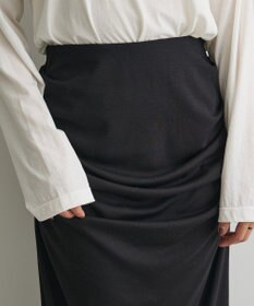 CRAFT STANDARD BOUTIQUE ドレープデザインIラインスカート