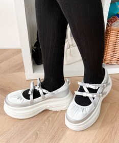 WEGO 2way厚底ストラップシューズ