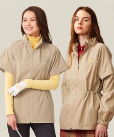 23区GOLF 【WOMEN】【撥水・ストレッチ】デタッチャブル ブルゾン
