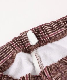 ANY KIDS レースアップ 裏シャギーワイドパンツ