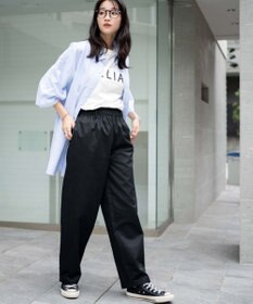 WEGO 【ユニセックス着用ITEM/ウエストゴム/手洗い可】シェフパンツ