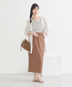 earth music&ecology 選べる丈カットナロースカート