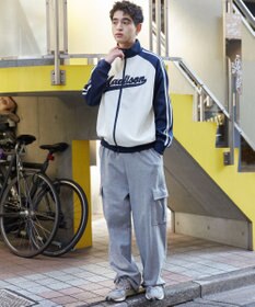 WEGO 【ユニセックス着用ITEM】ラグランライントラックジャケット