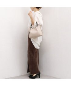 UNBILLION カシュカシュ cachecache / フェイクレザーショルダーバッグ付スクエアトート