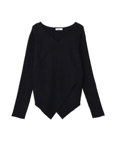 earth music&ecology クロスニットプルオーバー