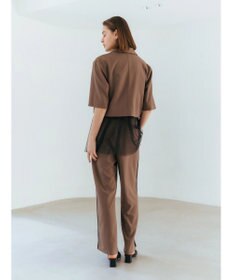 YECCA VECCA 【2点SET】マルチwayチュールオーバーキャミSET/Tee