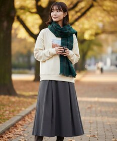 OP／FILA 【ocean pacific】Daily Cozy/あったか裏起毛フォトプリントスウェット