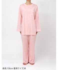 ワコール／睡眠科学 パジャマ シルク100%(本体) 天竺素材 長袖 長ズボン レディース YDX547 睡眠科学／ワコール