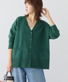 AMERICAN HOLIC 【WEB限定】バイパチVネックルーズカーディガン