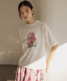 組曲 L 【先行予約・Flower Collection】プリントTシャツ