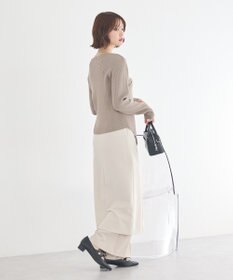 earth music&ecology クロスニットプルオーバー