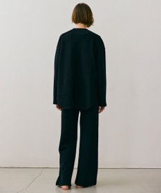 BEIGE， 【BEIGE,ecru/WEB限定・洗える】LOOP BACK / コットンスウェットリブトップス