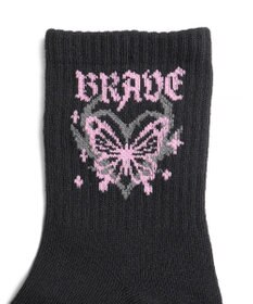 WEGO バタフライデザインソックス