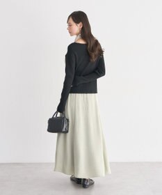 earth music&ecology クロスニットプルオーバー