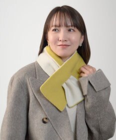 MOONBAT MACKINTOSH PHILOSOPHY(マッキントッシュ フィロソフィー）【ギフトBOX付】ウール100％ リバーシブル ニット マフラー ユニセックス 日本製