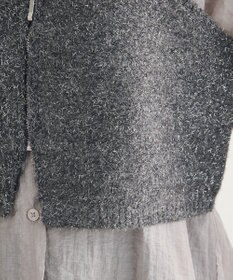 Green Parks ＳＥＴ２点ラメシャギービスチェ＋シャツ