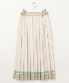 自由区 S 【セットアップ対応・洗える】モノグラムプリント スカート