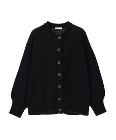 CRAFT STANDARD BOUTIQUE 洗えるコードモールクルーネックカーデイガン