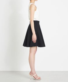 NAVE 【Nave】ストライプツィード  フレアースカート