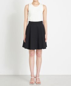 NAVE 【Nave】ストライプツィード  フレアースカート