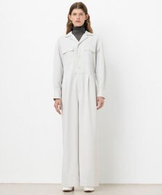 NAVE 【ReNAVE・洗える/UVカット】スパンポリエステル ジャンプスーツ