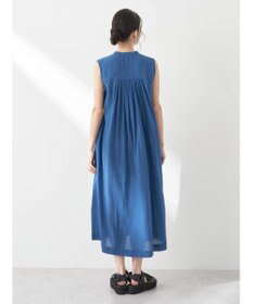 earth music&ecology 綿クレープワンピース（無地）