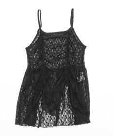 WEGO ドロストデザインキャミワンピース