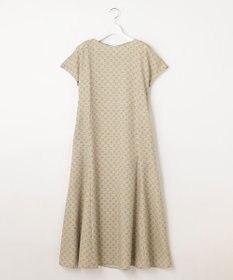 自由区 【洗える・XSサイズあり】アラベスクプリント  ワンピース