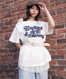 WEGO タンクレイヤードワンショルビッグT