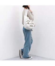 UNBILLION カシュカシュ cachecache / フリルトートバッグ