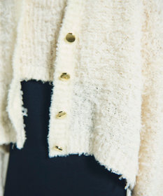 ツイーディーリボンヤーンカーディガン / GRACE CONTINENTAL