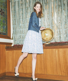 【美品】トッカ 24SS 消臭＆洗える SQUERE DENIM JACKET 消臭＆洗える！】SQUERE DENIM JACKET デニムジャケット / TOCCA