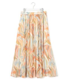 23区 S 【洗える】Ratti ペインティングプリント スカート