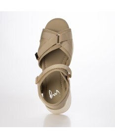ing <ing>厚底クロスベルトスポーツサンダル