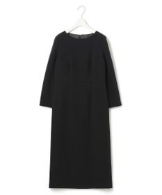 ICB 【洗える・ブラックフォーマル】 TaPeダブルクロス ワンピース