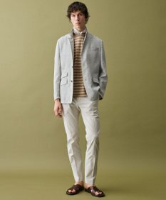 JOSEPH ABBOUD 【キングサイズ・JAPANファブリック/清涼/軽量】クールバスケット ブルゾン