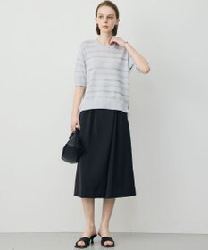 ICB L ルレックスパターン ニットプルオーバー