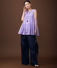 自由区 ファンクショナル2タックワイド パンツ