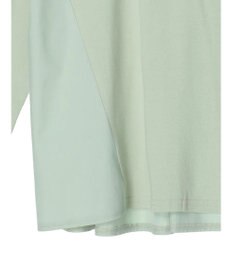 Green Parks バックギャザー布帛切替プルオーバー