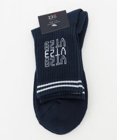 23区GOLF 【MEN】ロゴ レギュラーソックス