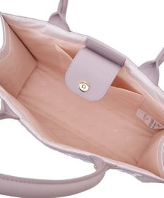 Maison de FLEUR フラワーレーススクエアトートバッグ