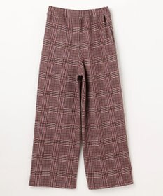 ANY KIDS レースアップ 裏シャギーワイドパンツ